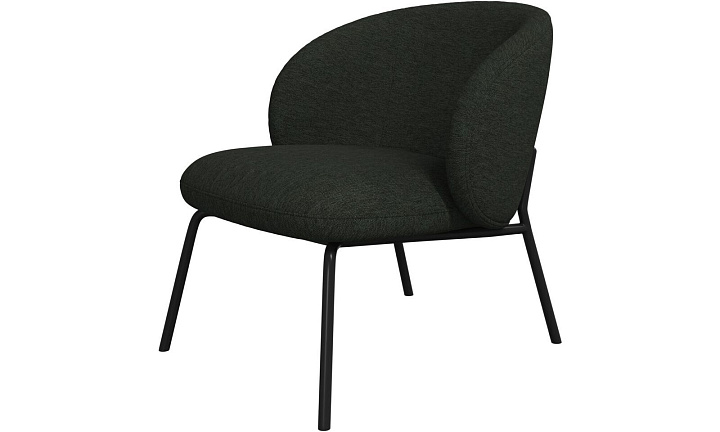 Кресло Princeton - Bristol 3068 Темно-зеленая ткань  -  Под заказ