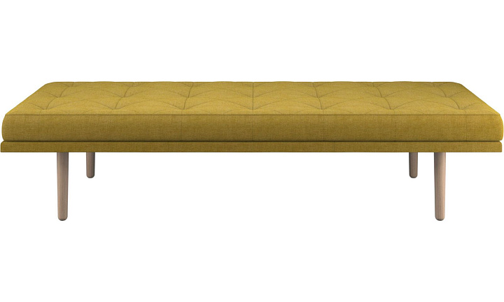 Кушетка Fusion - Tomelilla fabric 3143 Mustard  -  Под заказ