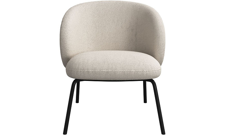 Кресло Princeton - Lazio 3090 Ткань белого цвета  -  Под заказ