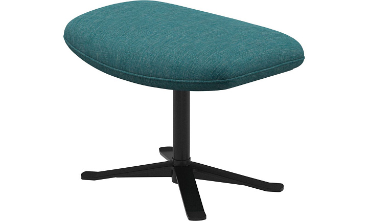 Подставка для ног Porto - Napoli 2253 Ткань зелено-голубого цвета  -  Под заказ