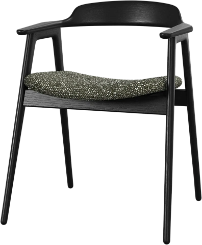 Обеденный стул Seoul - Avellino ткань зеленого  цвета 3252 -  Под заказ