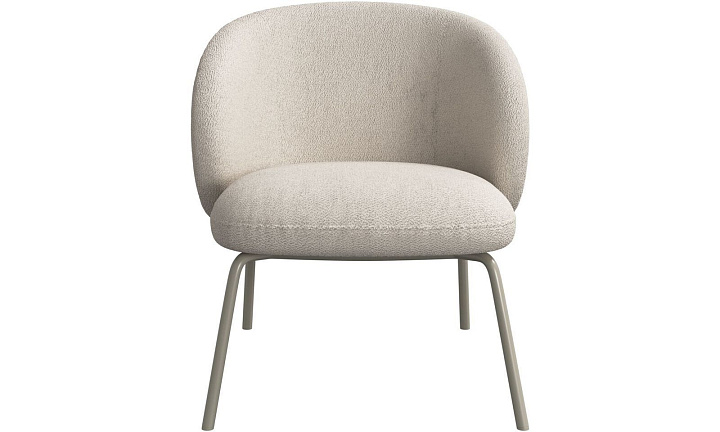 Кресло Princeton - Lazio 3090 Ткань белого цвета  -  Под заказ