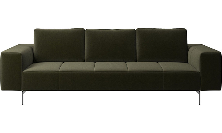 Диван Amsterdam - Velvet 3134 Ткань светло-зеленая  -  Под заказ