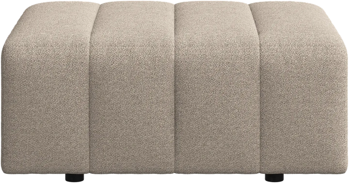 Пуф Bellagio - Lazio 3091 Ткань бежевого цвета  -  Под заказ