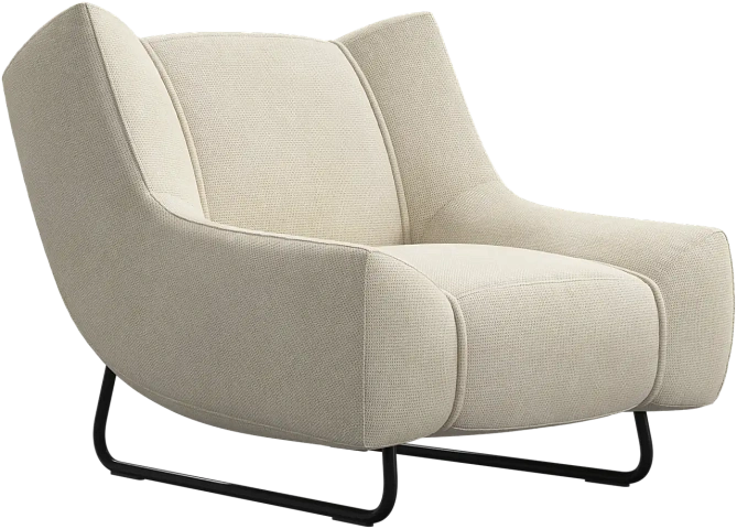 Кресло Nawabari - Bresso 3150 Бежевая ткань -  Под заказ