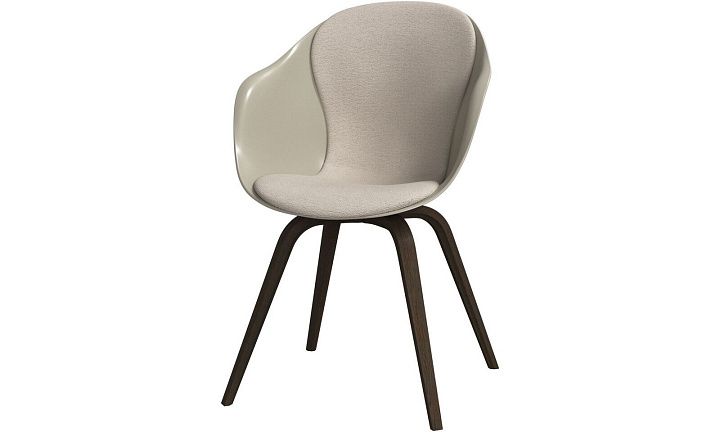 Обеденный стул Hauge - Bristol 3063 Ткань бежевая  -  Под заказ