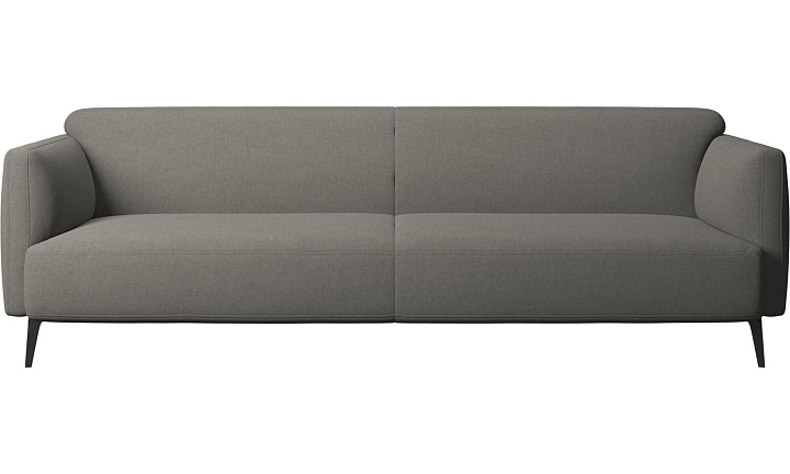 3-х местный диван Modena - Frisco 2067 Ткань цвета серого камня  -  Под заказ