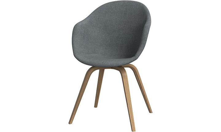 Обеденный стул Hauge - Bresso 3152 Серая ткань  -  Под заказ