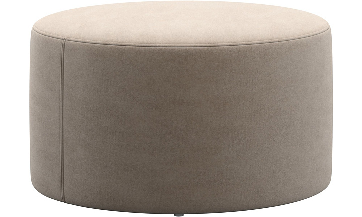 Пуф Eden -  Velvet 3033 Tкань песочного цвета -  Под заказ