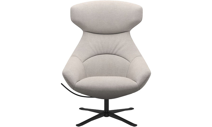 Кресло Porto с функцией вращения - Bresso 3151 Песочная ткань  -  Под заказ