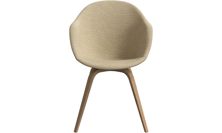 Обеденный стул Hauge - Nani 2110 Ткань песочного цвета  -  Под заказ