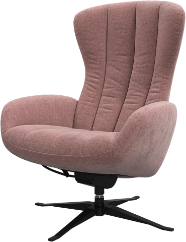 Кресло Tilburg с функцией вращения -  Leeds 3024 Пыльный розовый -  Под заказ