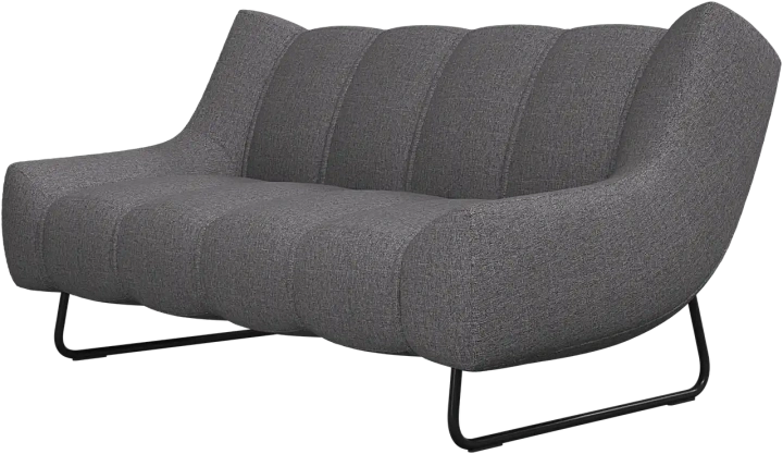 2-х местный диван Nawabari - Tomelilla fabric 3142 Grey  -  Под заказ