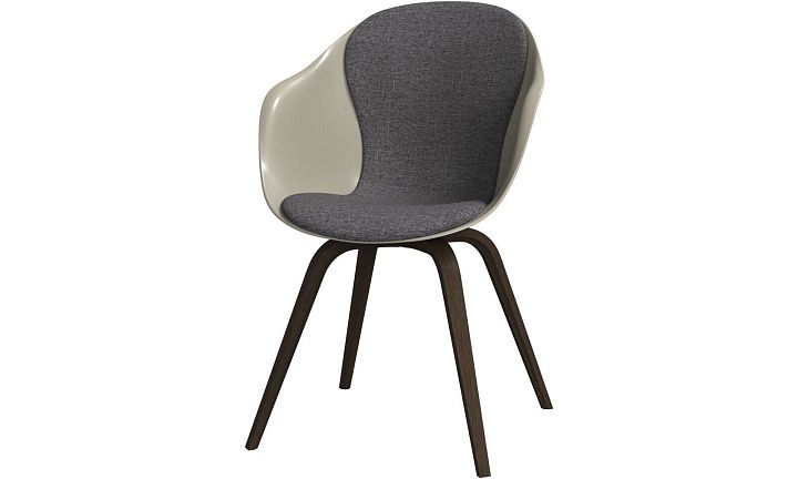 Обеденный стул Hauge - Tomelilla fabric 3142 Grey  -  Под заказ