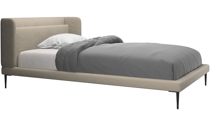 Кровать Austin, без матраса - Bristol 3063 Ткань бежевая  -  Под заказ