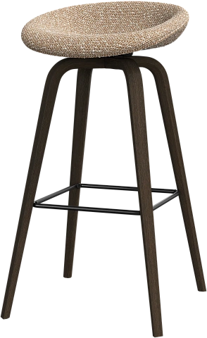 Барный стул Hauge - Avellino ткань бежевого  цвета 3251 -  Под заказ