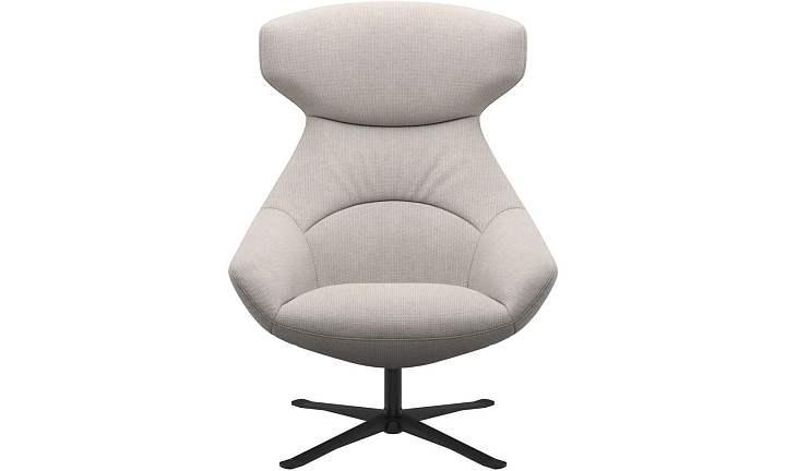 Кресло Porto с функцией вращения - Bresso 3151 Песочная ткань  -  Под заказ