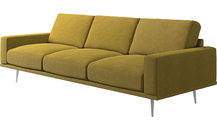 Диван Carlton - Tomelilla fabric 3143 Mustard  -  Под заказ