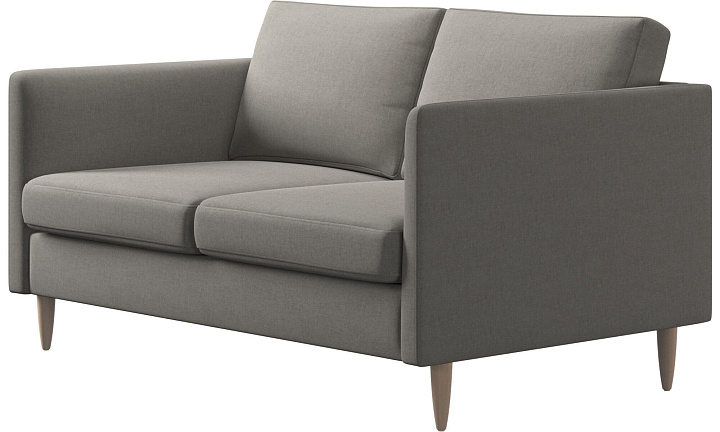 Диван Indivi - Frisco 2063 Ткань с покрытием aquaclean светло-серого цвета  -  Под заказ