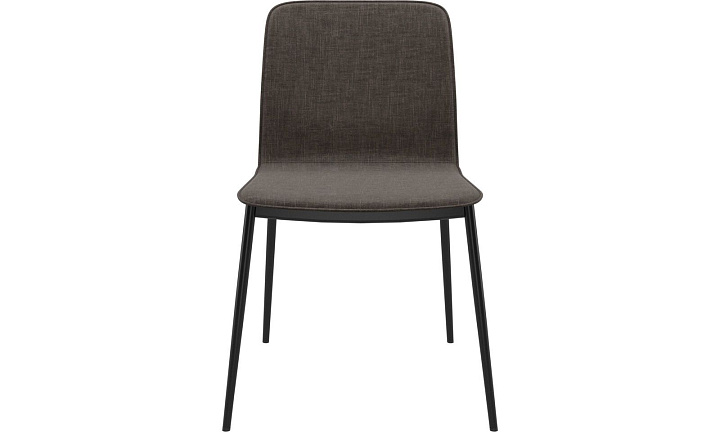 Обеденный стул Newport - Napoli 2251 Ткань серо-коричневого цвета  -  Под заказ