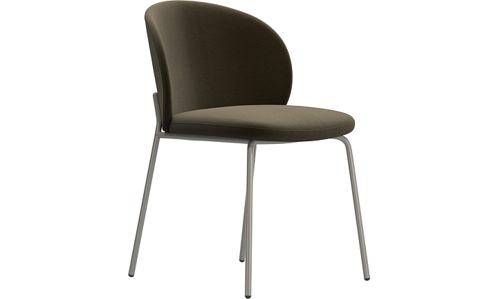 Обеденный стул Princeton - Velvet 3132 Ткань пыльно-коричневого цвета  -  Под заказ