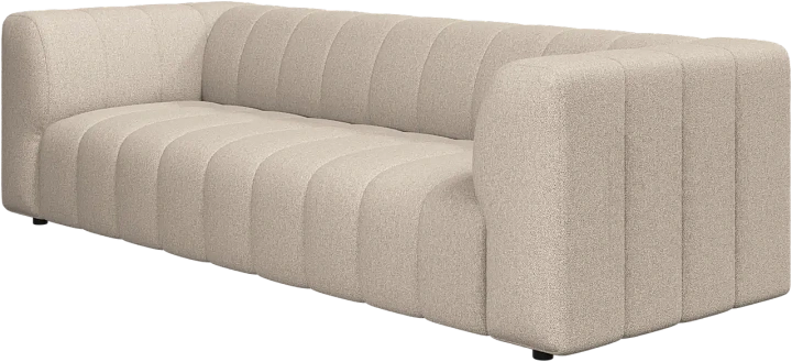 3-х местный диван Bellagio - Lazio 3091 Ткань бежевого цвета  -  Под заказ