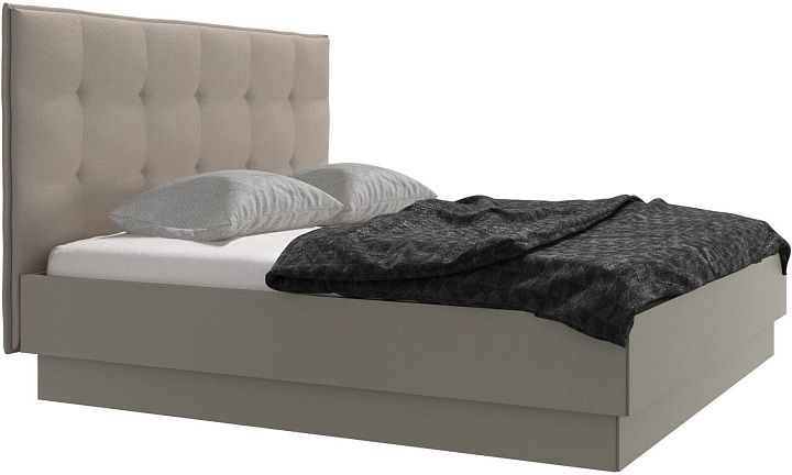 Кровать Lugano с местом для хранения - Bristol 3063 Ткань бежевая  -  Под заказ