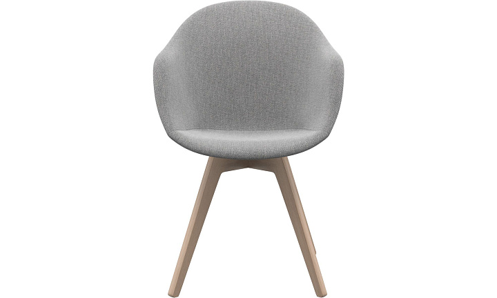 Cтул Adelaide - Bristol 3060 Ткань светло-серого цвета  -  Под заказ