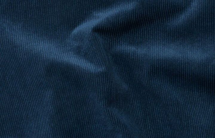 Обеденный стул Hauge - Skagen 3163 Темно-синяя ткань  -  Под заказ