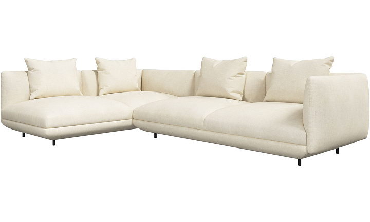 Угловой диван Salamanca - Bresso 3150 Бежевая ткань -  Под заказ