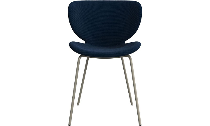 Cтул Hamilton без поворотной функции - Skagen 3163 Темно-синяя ткань  -  Под заказ