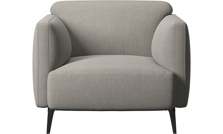 Кресло Modena - Frisco 2063 Ткань с покрытием aquaclean светло-серого цвета  -  Под заказ