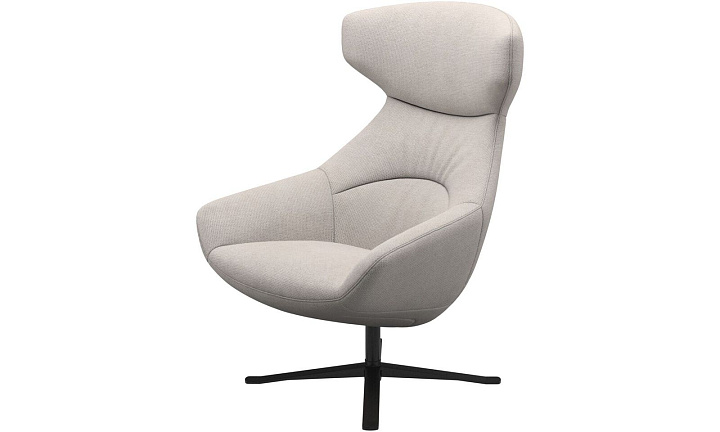 Кресло Porto с функцией вращения - Bresso 3151 Песочная ткань  -  Под заказ