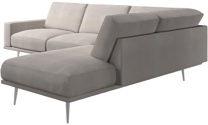 Диван Carlton с модулем для отдыха - Skagen 3160 Бежевая ткань  -  Под заказ