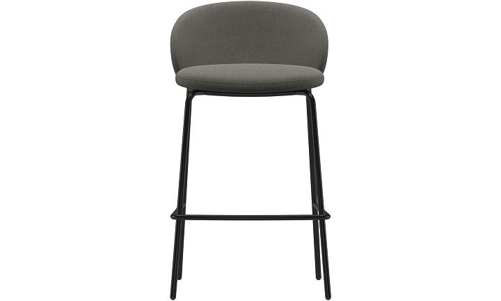 Барный стул Princeton - Frisco 2067 Ткань цвета серого камня  -  Под заказ