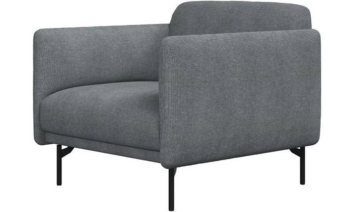 Кресло Berne - Bresso 3152 Серая ткань  -  Под заказ