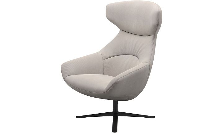 Кресло Porto с функцией вращения - Skagen 3160 Бежевая ткань  -  Под заказ
