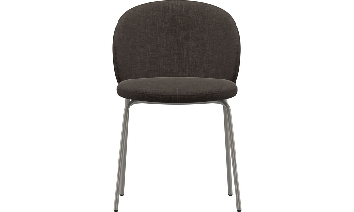 Обеденный стул Princeton - Napoli 2251 Ткань серо-коричневого цвета  -  Под заказ