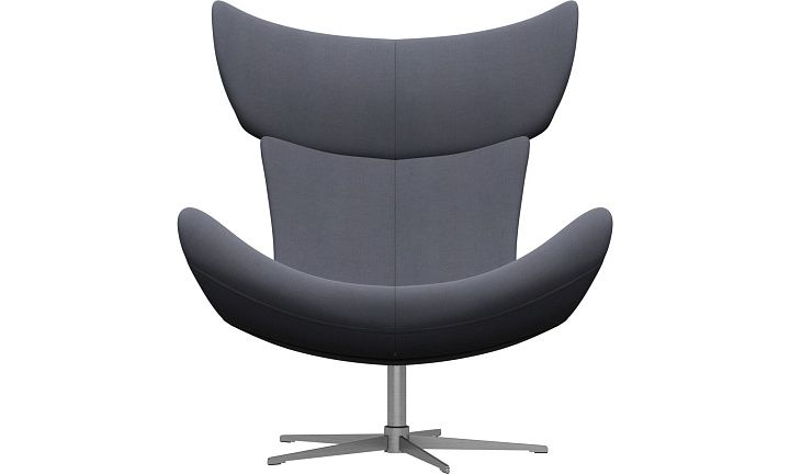 Кресло Imola с функцией вращения - Frisco 2056 Голубая ткань с функцией акваклин  -  Под заказ