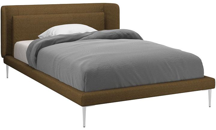 Кровать Austin, без матраса - Bristol 3066 Ткань горчичного цвета  -  Под заказ