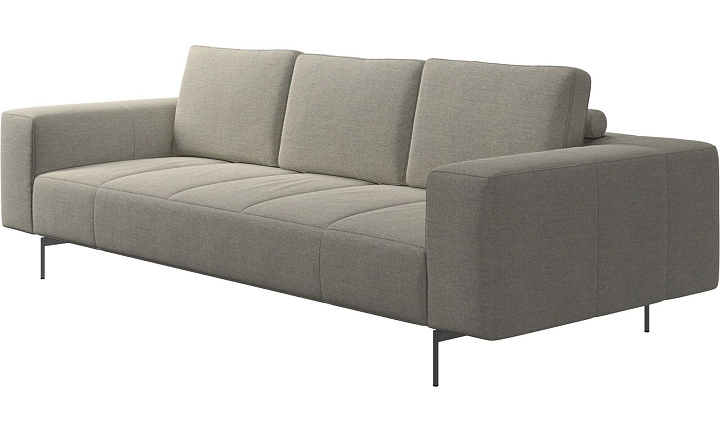 Диван Amsterdam - Lazio 3091 Ткань бежевого цвета  -  Под заказ