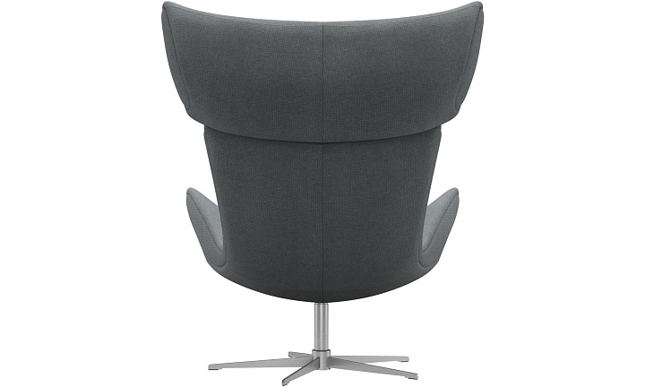 Кресло Imola с функцией вращения - Bresso 3152 Серая ткань  -  Под заказ