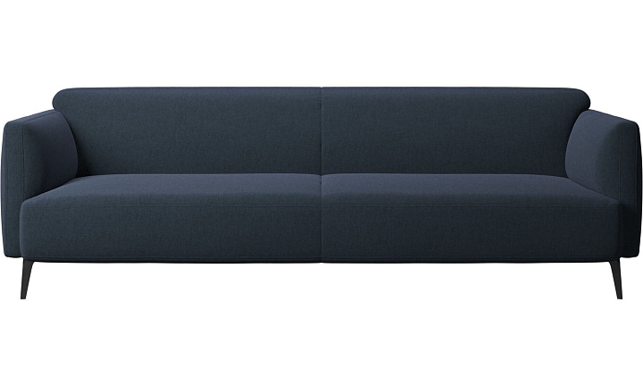 3-х местный диван Modena - Frisco 2065 Ткань тёмно-синего цвета  -  Под заказ