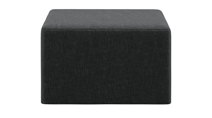 Пуф Xtra - Napoli 2255 Ткань цвета серого камня -  Под заказ