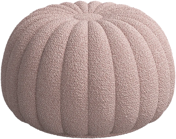 Пуф Sweet Art - Rimini ткань цвета Blossom 3084 -  Под заказ