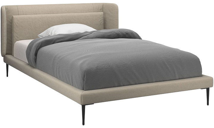 Кровать Austin, без матраса - Bristol 3063 Ткань бежевая  -  Под заказ