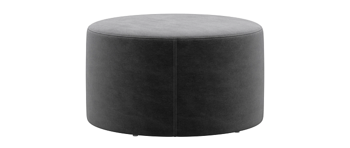 Пуф Eden - Velvet 3030 Серая ткань  -  Под заказ
