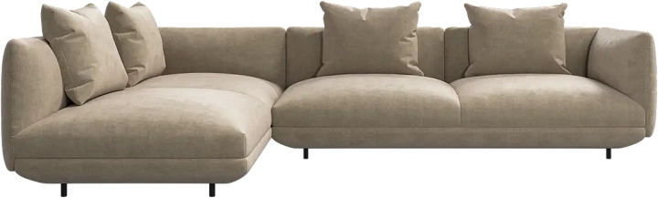 3-местный диван Salamanca -  Ravello 3220 Ткань песочного цвета  -  Под заказ