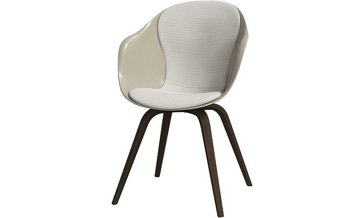 Обеденный стул Hauge - Skagen 3160 Бежевая ткань  -  Под заказ