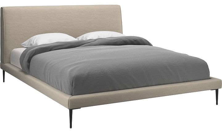 Кровать Arlington, без матраса - Bristol 3063 Ткань бежевая  -  Под заказ